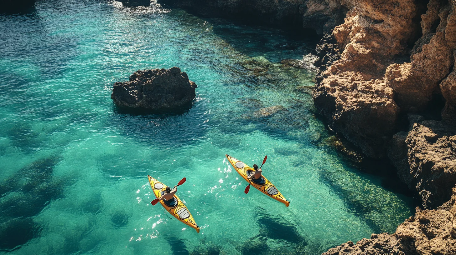 Sea kayaking — Fuerteventura